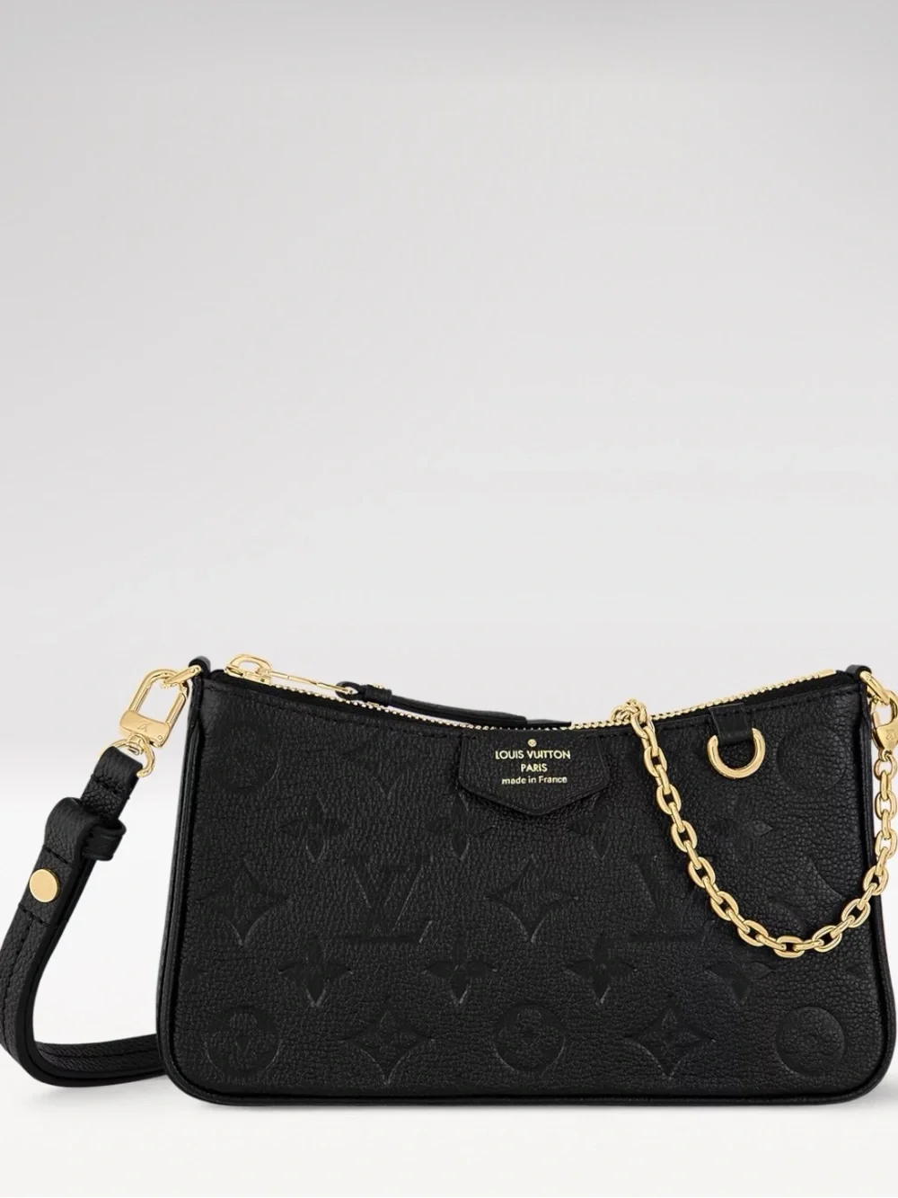 NIB Louis Vuitton Easy Pouch On Strap Monogram Impreinte